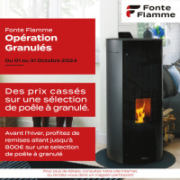 Promotion poêle à granulés à Pontarion dans la Creuse